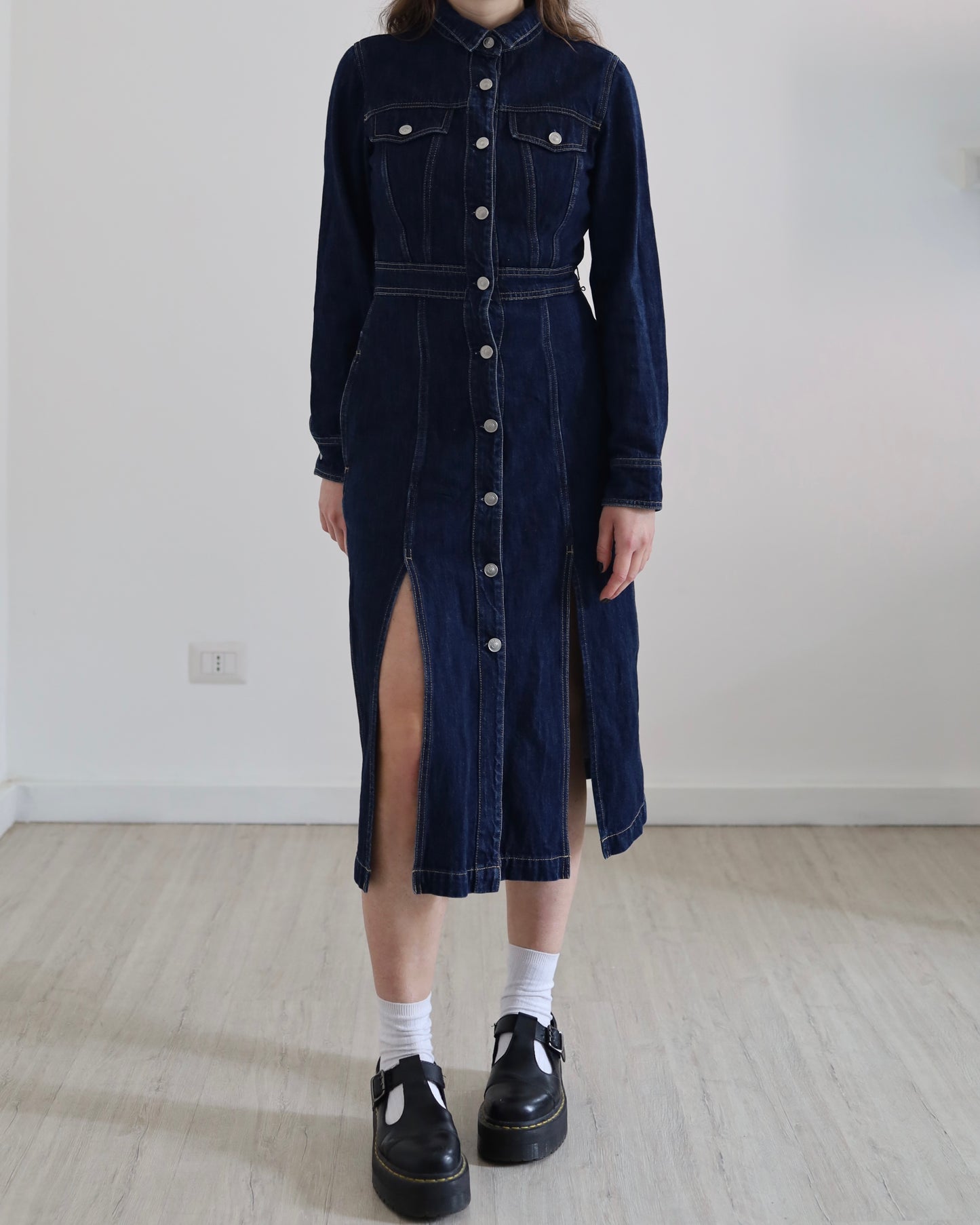 Miss sixty long denim dress