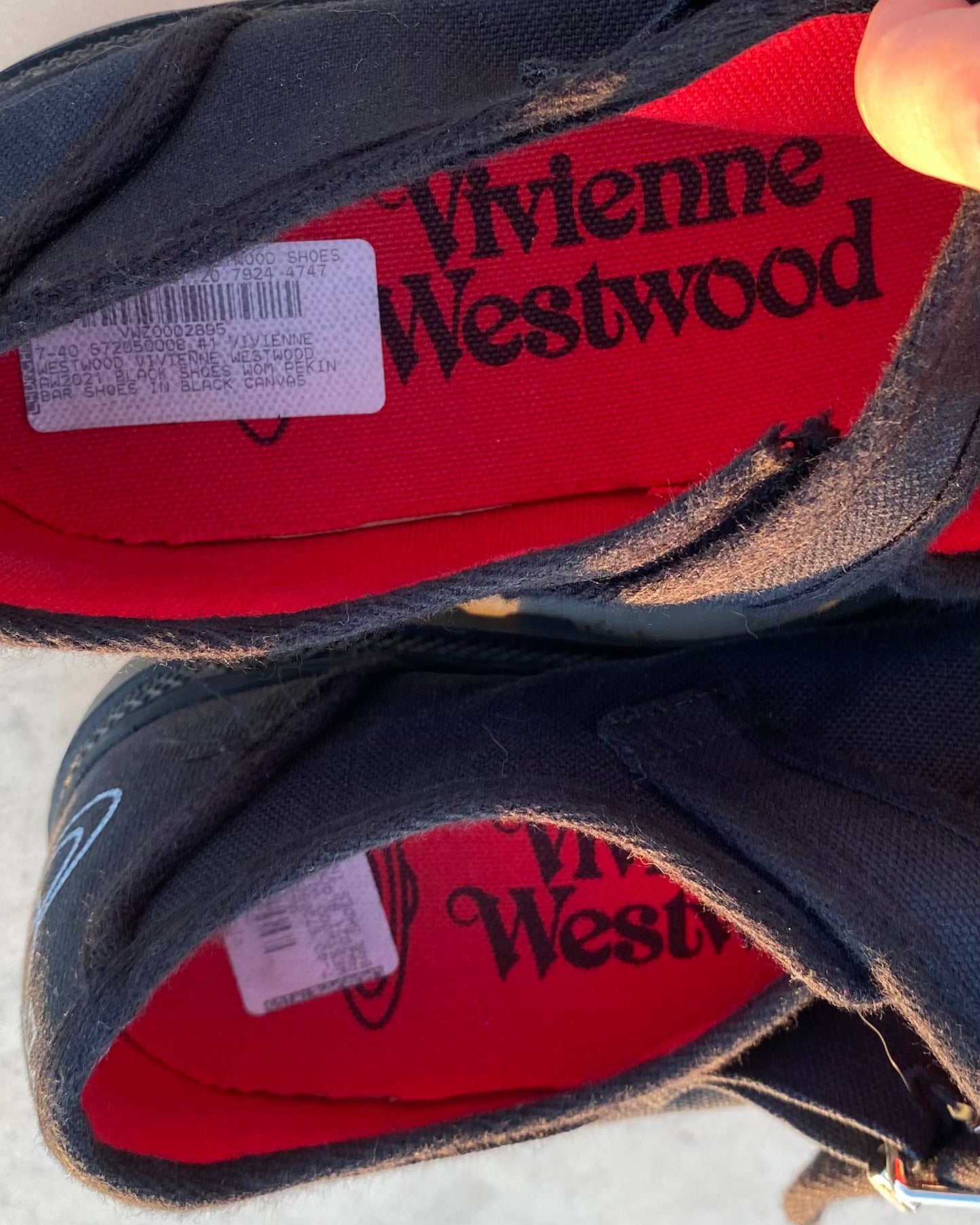 Vivienne Westwood canvas babies