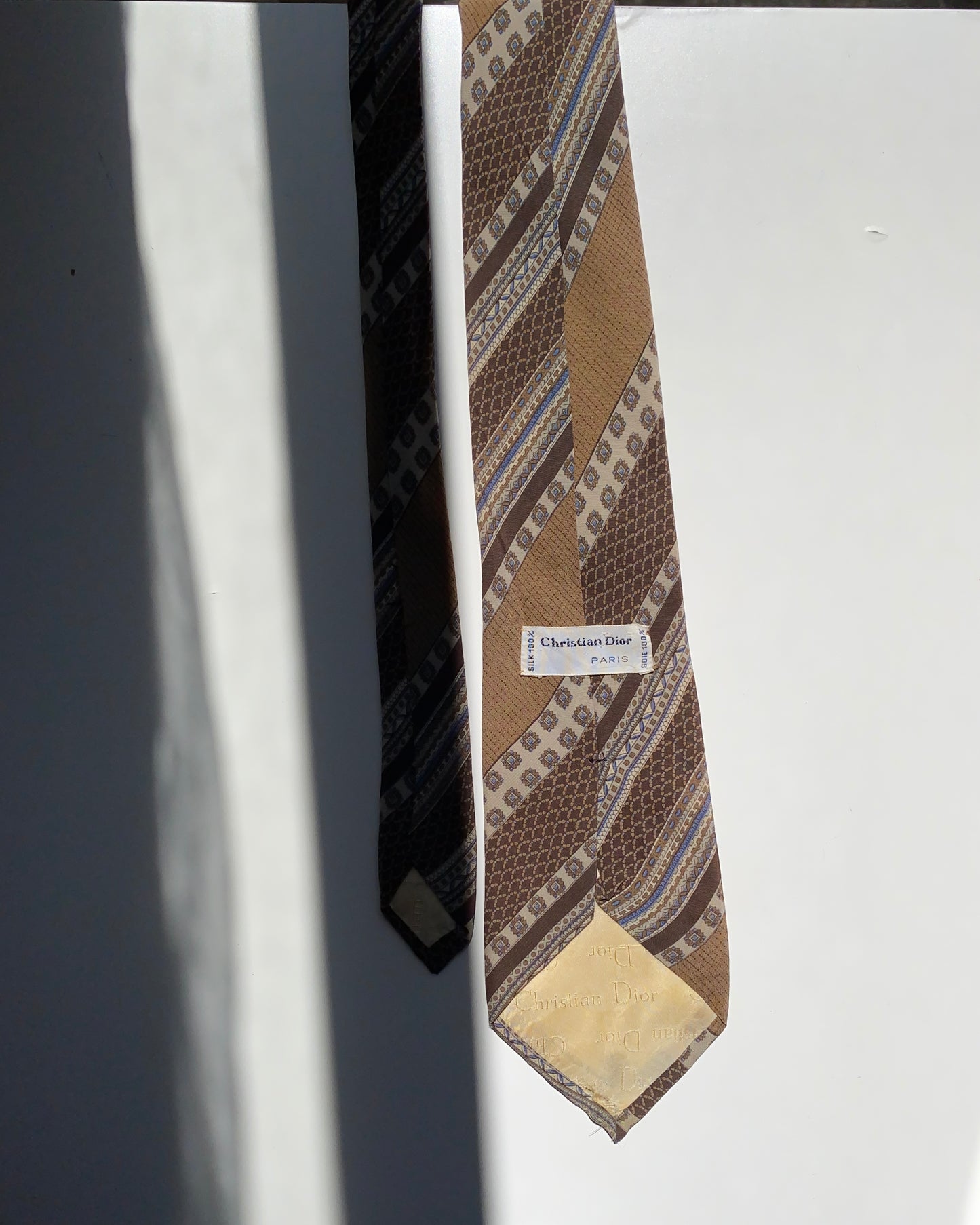 Christian Dior silk tie no