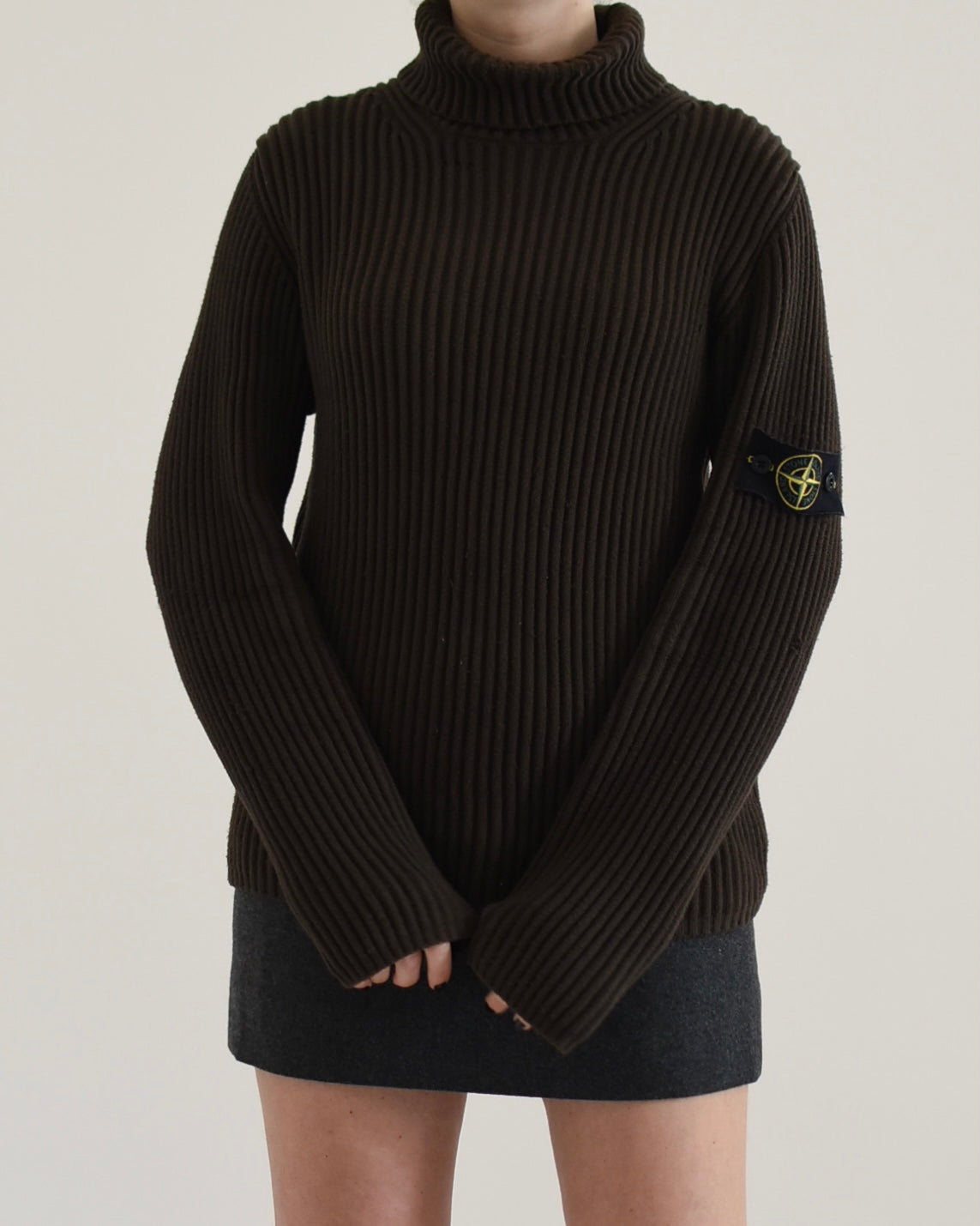 Stone island knitted jumper