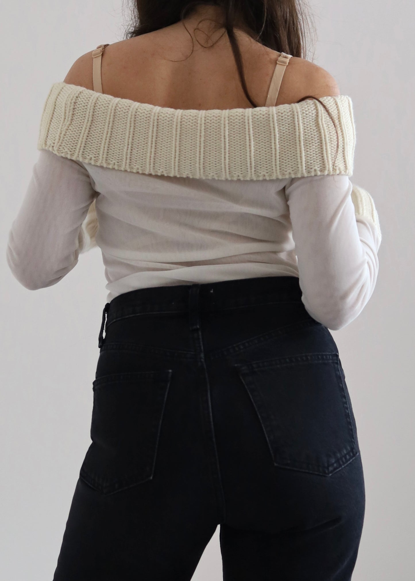 Micro mesh knit top