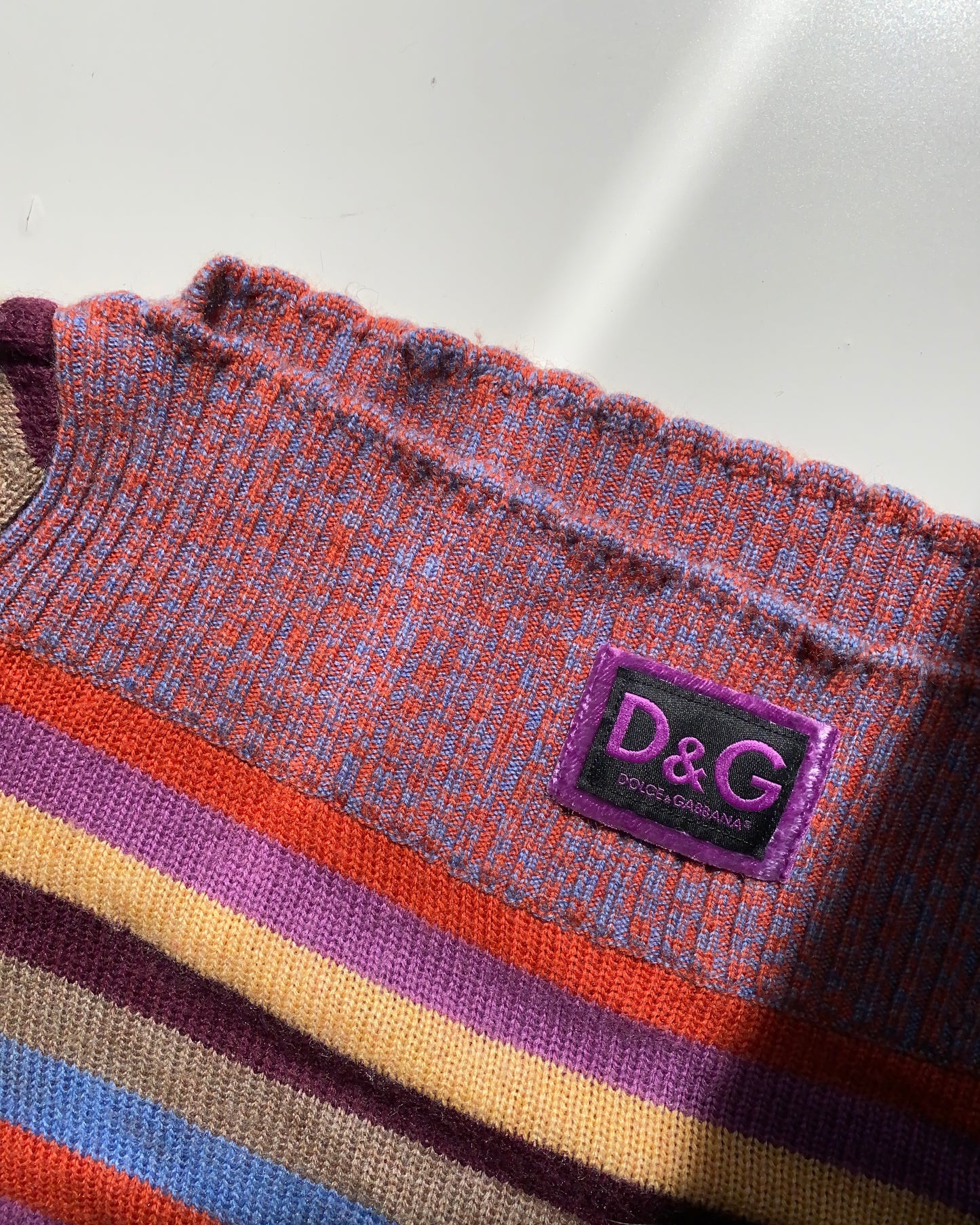 Dolce&Gabbana striped knit