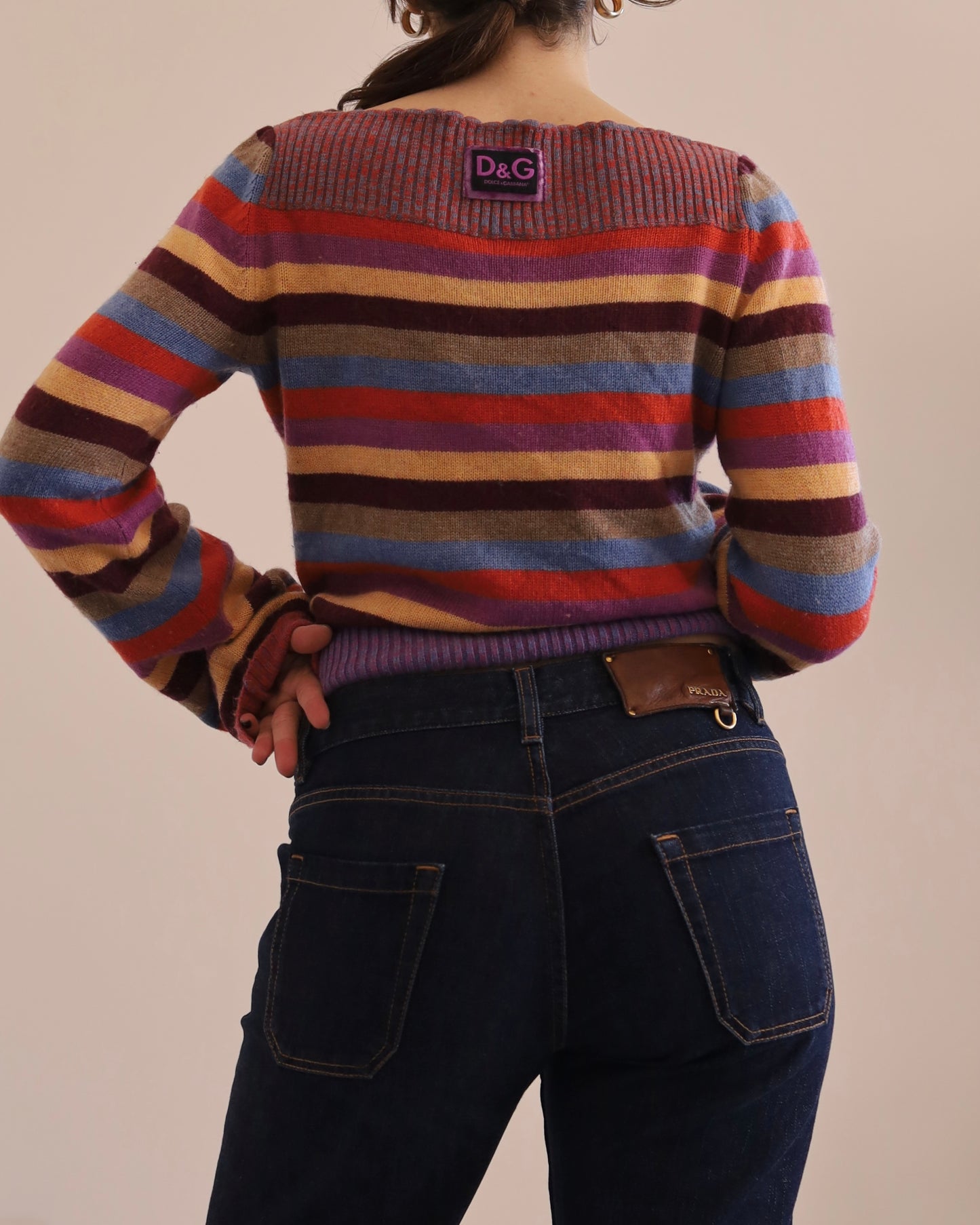 Dolce&Gabbana striped knit