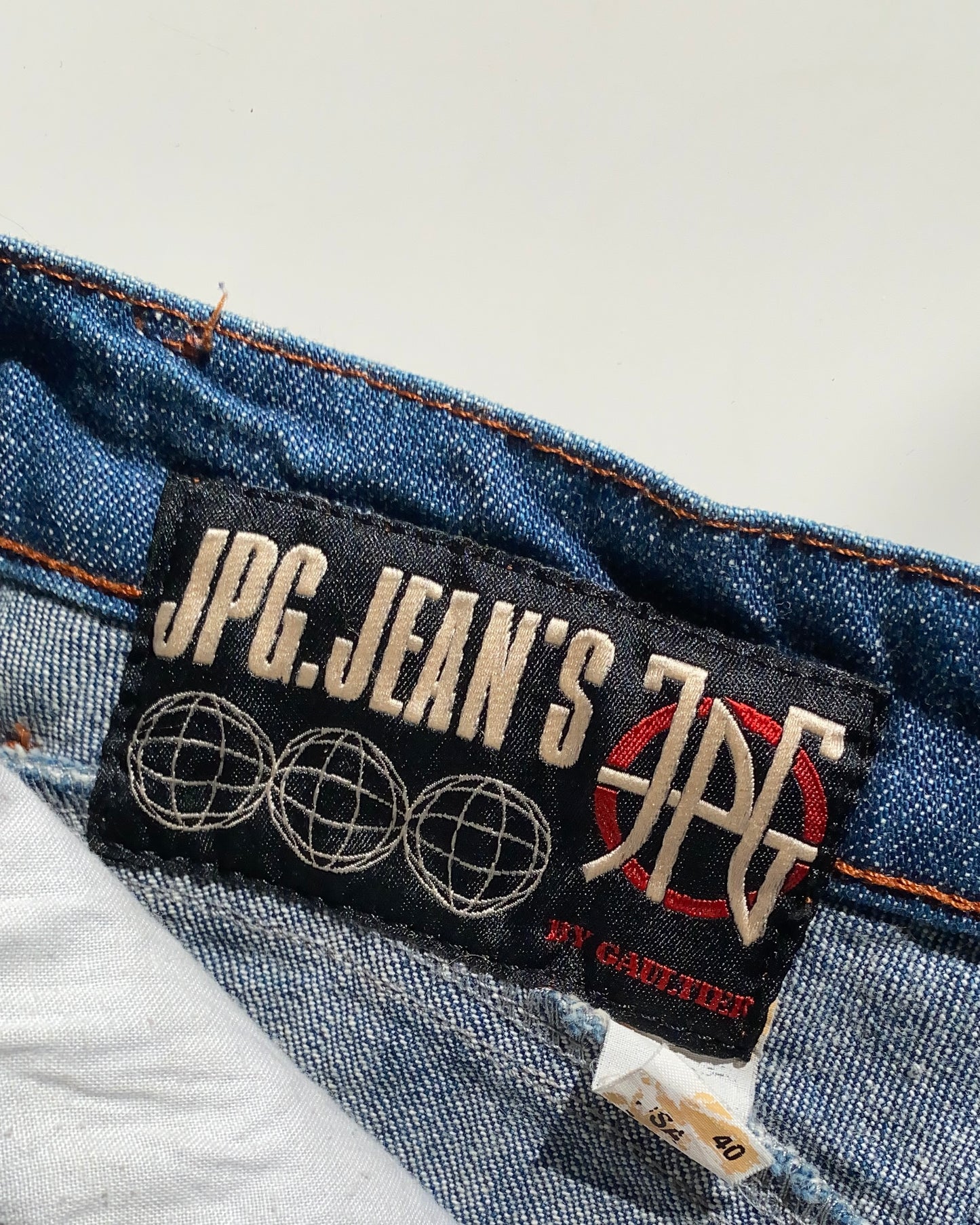 Jean Paul Gaultier denim skirt