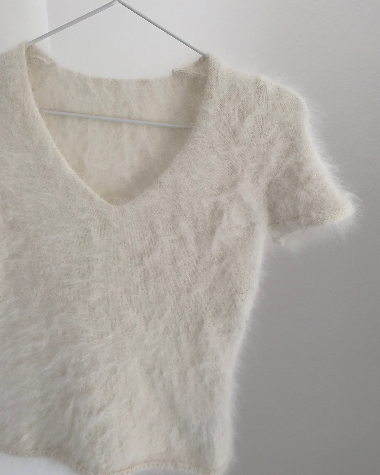 Fluffy angora top